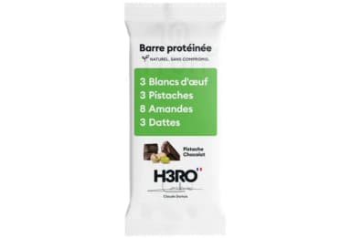 H3RO Barre protéinée Chocolat Pistache