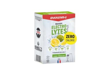 OVERSTIMS Boisson Électrolytes 80 g - Citron - Citron Vert