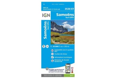 Carte IGN Samoëns 3530ET