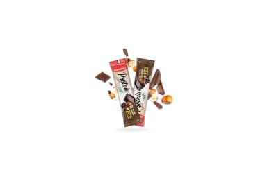 OVERSTIMS Barre protéinée - Chocolat noisettes