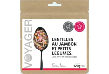 Voyager Lentilles au jambon et petits légumes