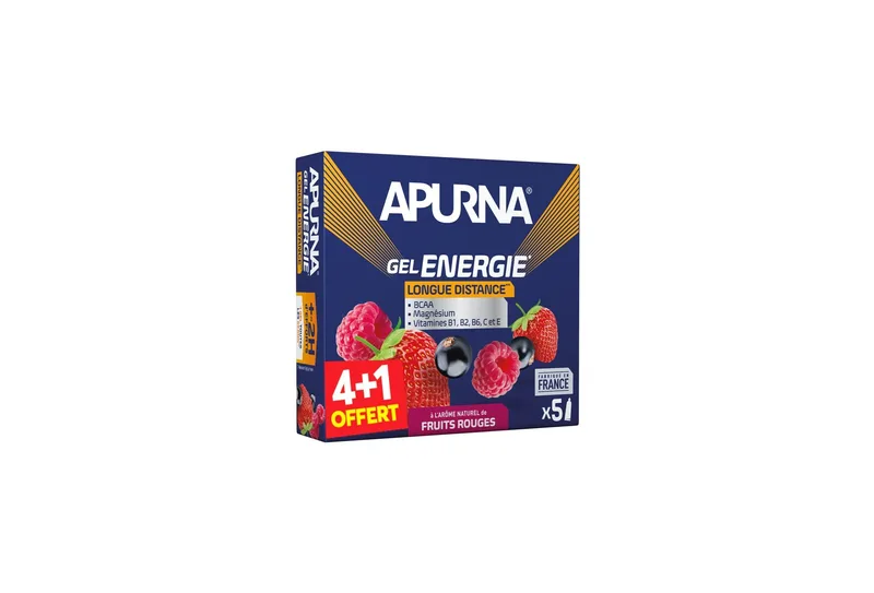 Apurna Apurna Etui gels +2h fruits rouges 4+1