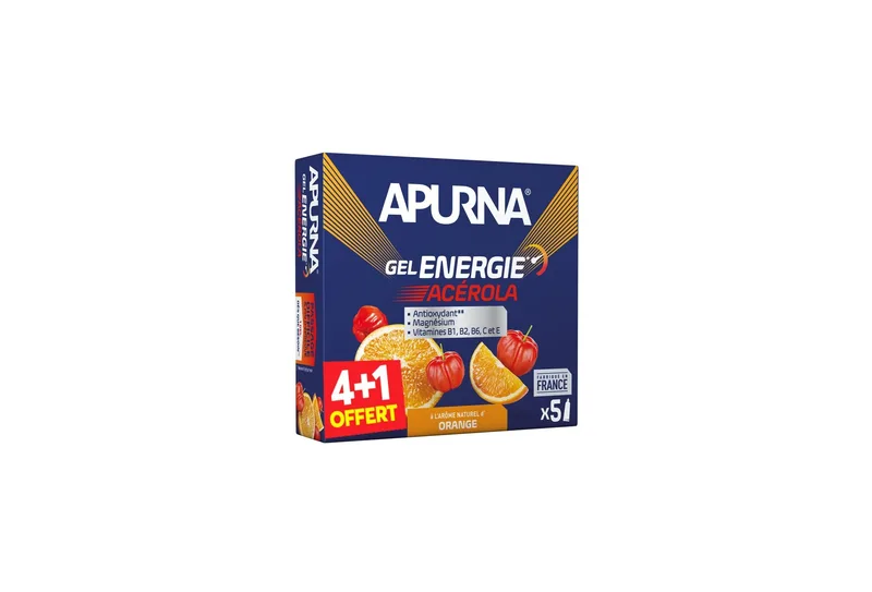 Apurna Apurna Etui gels énergie Acérola 4+1