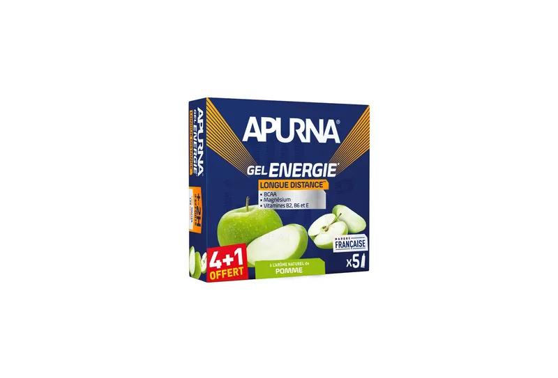 Apurna Apurna Étui gels longue Distance 4+1 - Pomme