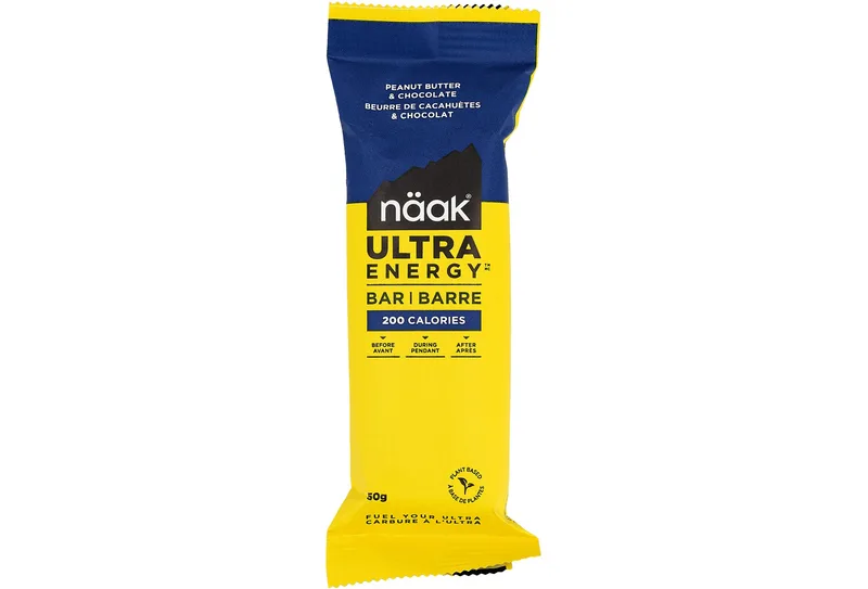 Naak Naak Barre énergétique Ultra Energy - beurre de cacahuètes et chocolat