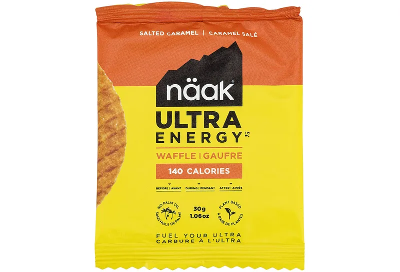 Naak Naak Gaufre énergétique Ultra Energy caramel salé