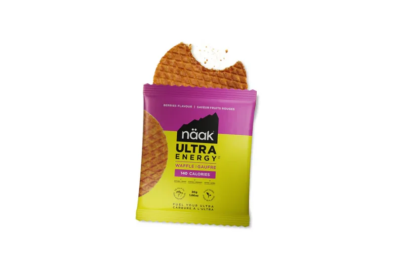 Naak Naak Gaufre énergétique Ultra Energy fruits rouges