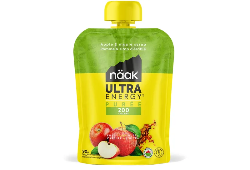 Naak Naak Purée Ultra Energy - pomme et sirop d'érable