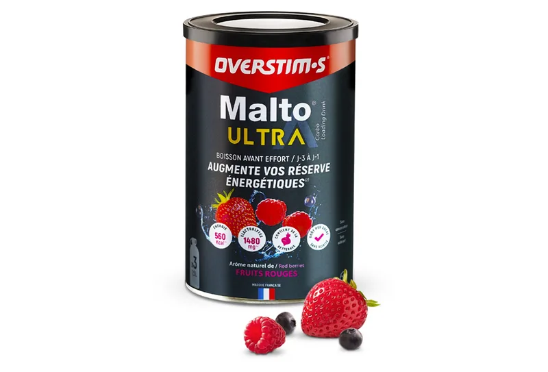 OVERSTIMS Malto Ultra 450 g - Fruits rouges